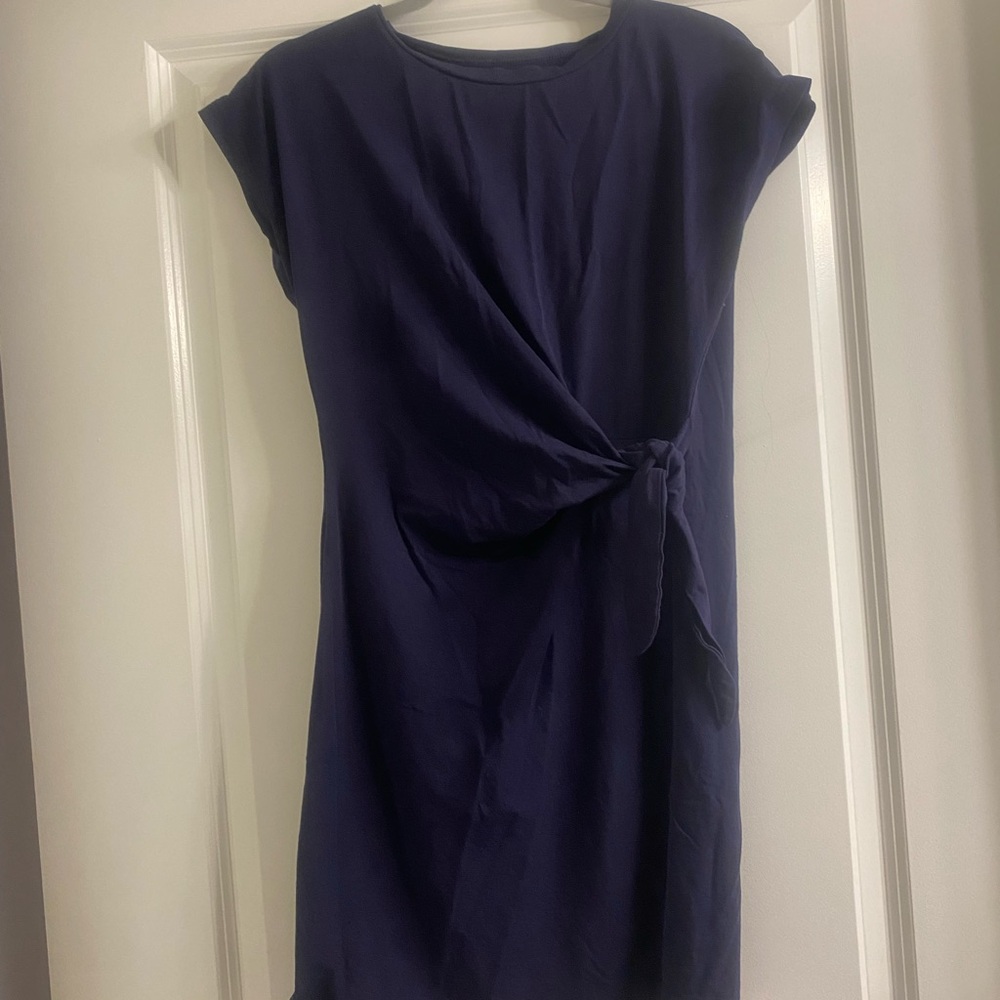 Elegant Navy Blue Dress